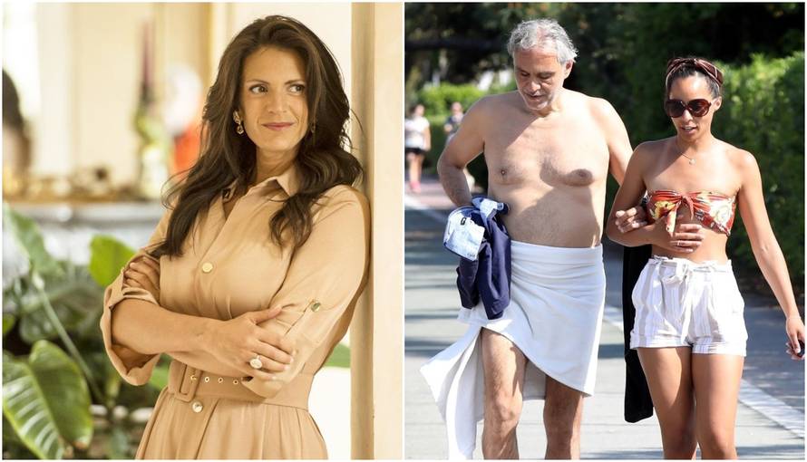 Bocelli, gdje je žena? U ručniku šeta s misterioznom djevojkom