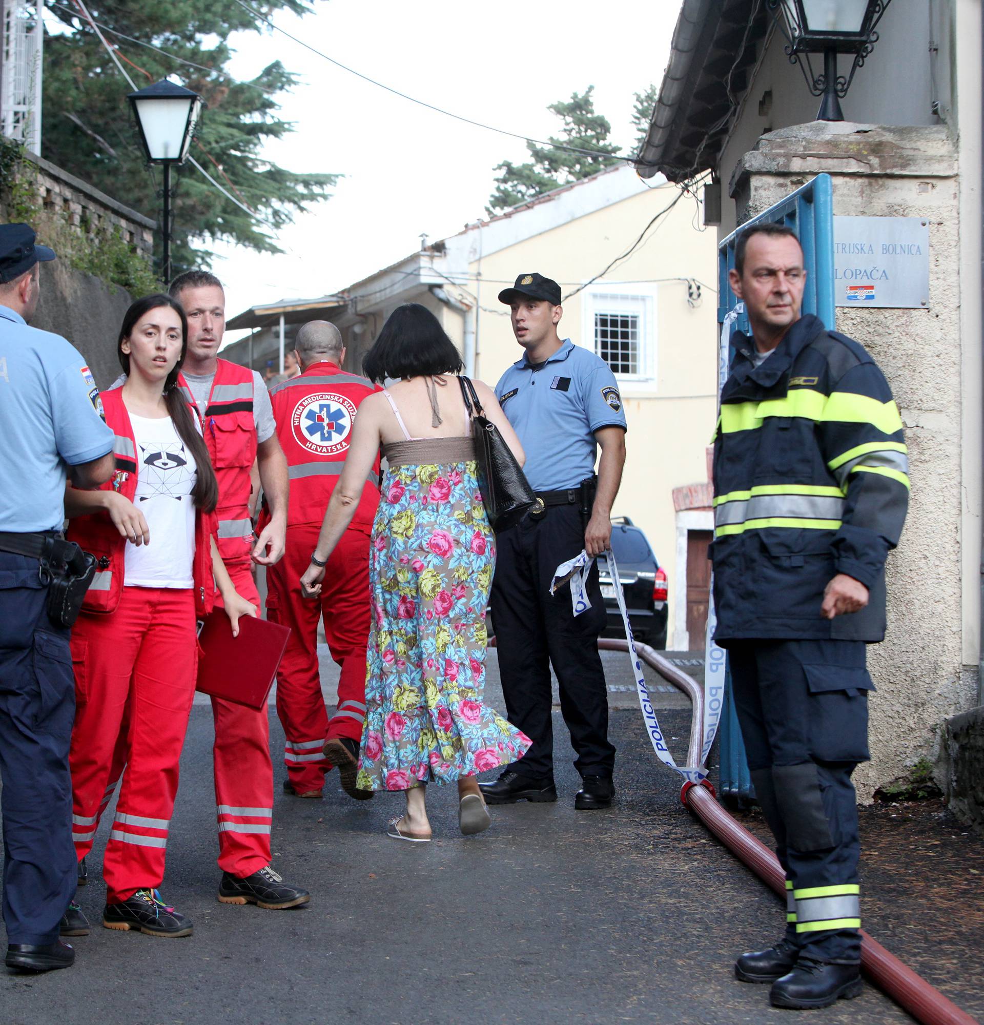 Rijeka: Jedan poginuli i 16 ozlijeÄenih u poÅ¾aru Psihijatrijske bolnice