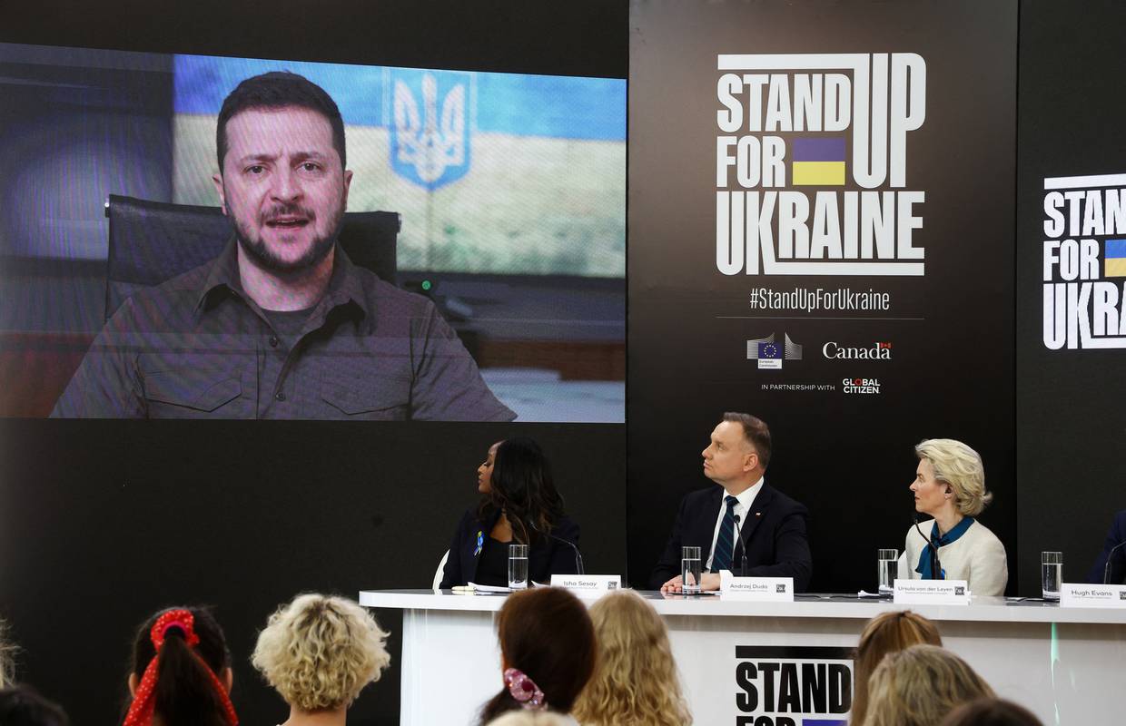Svijet prikupio 10 milijardi eura za Ukrajinu: 'Kad bombe stanu, pomoći ćemo u obnovi zemlje'