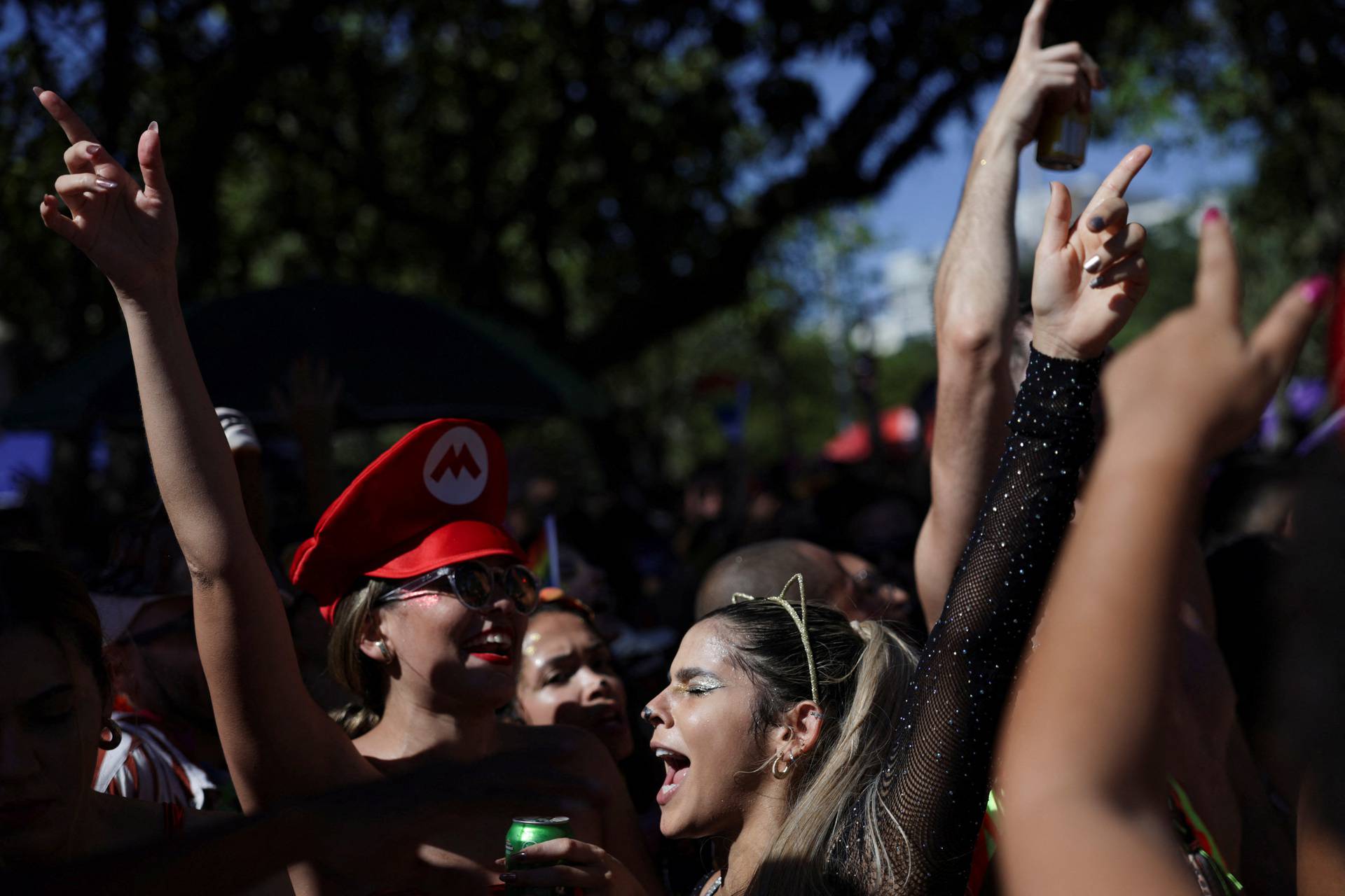 Carnival celebrations in Rio de Janeiro