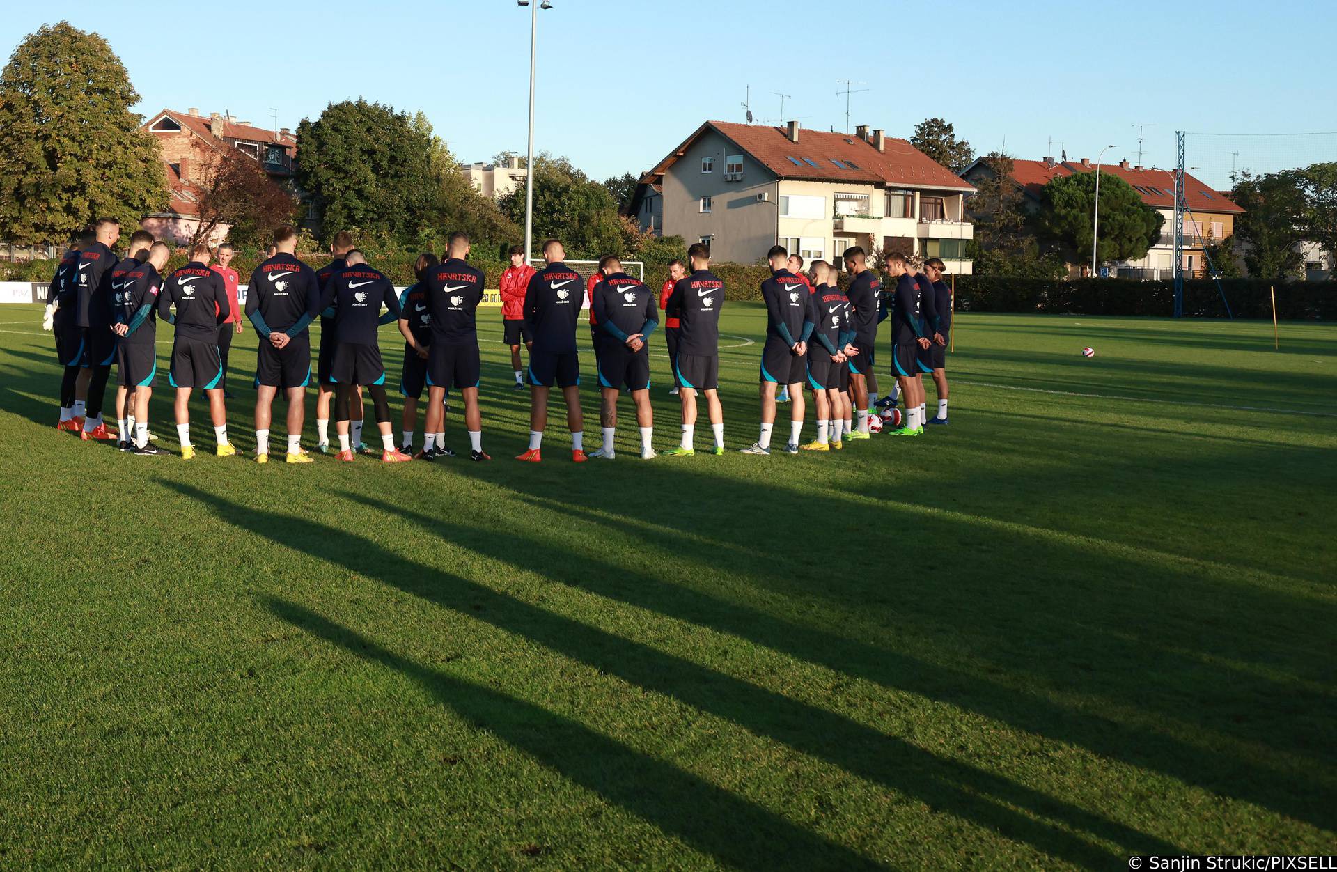 Zagreb: Hrvatska nogometna reprezentacija odradila trening na Maksimiru