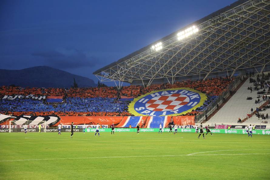 Hajduk pred svojim navijačima: Poljud je ispunilo 17.000 ljudi