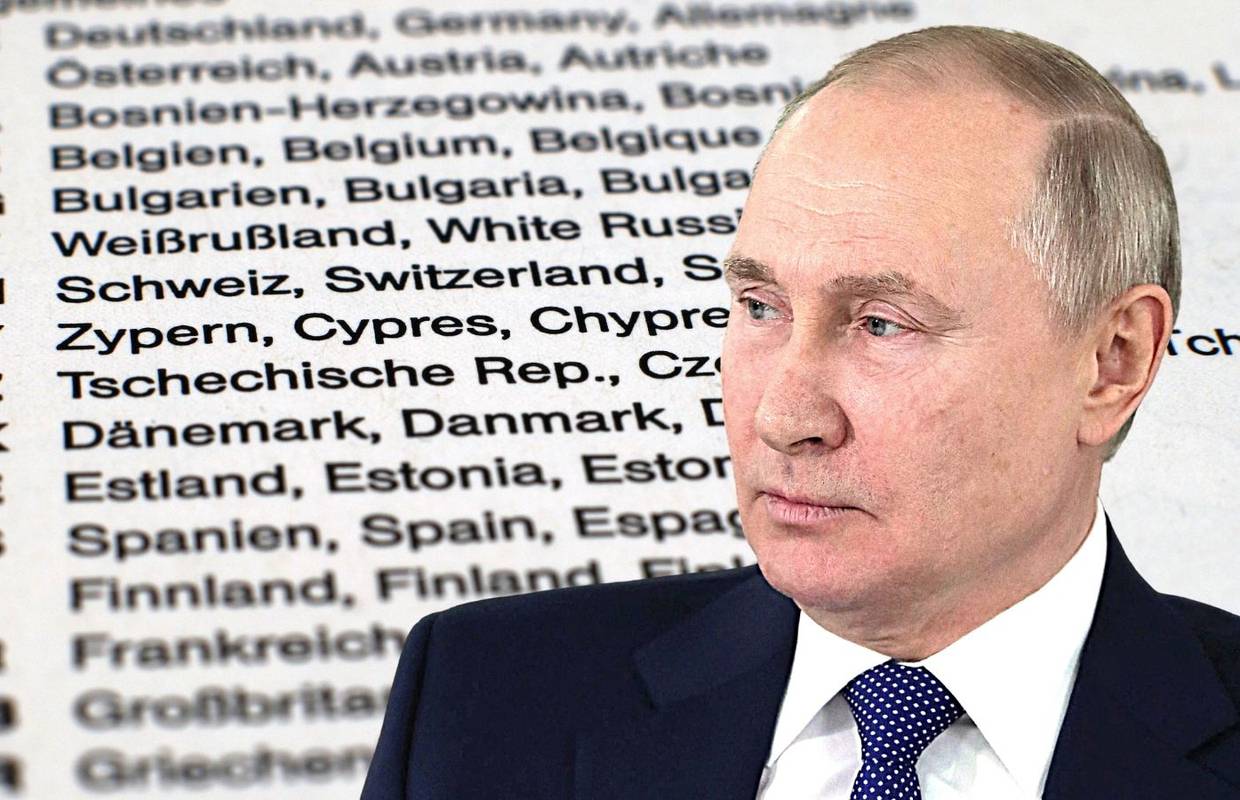 Putin: 'Imate dva dana da mi sastavite popis zemalja koje su Ruskoj Federaciji uvele sankcije'