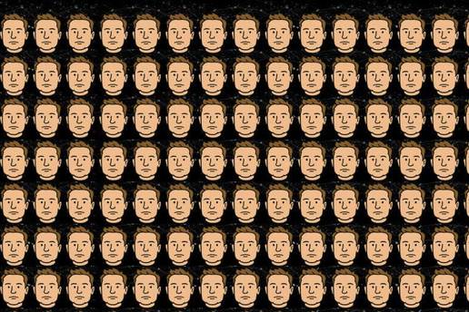 MOZGALICA  Možete li pronaći jedinog brkatog Muska među 'običnima'? Imate 15 sekundi...