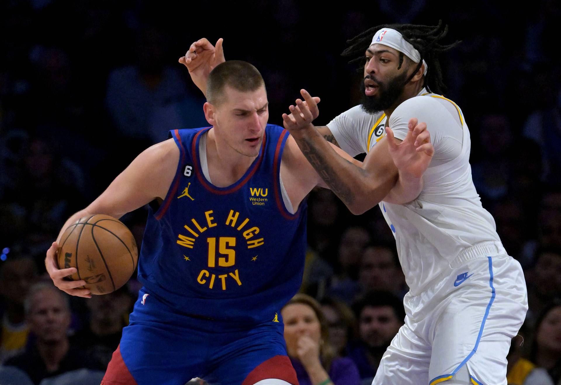 NBA: Denver Nuggets at Los Angeles Lakers