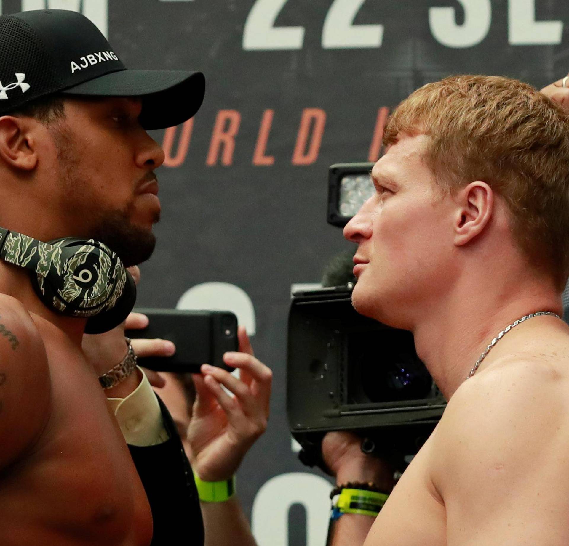 Anthony Joshua & Alexander Povetkin Weigh-In