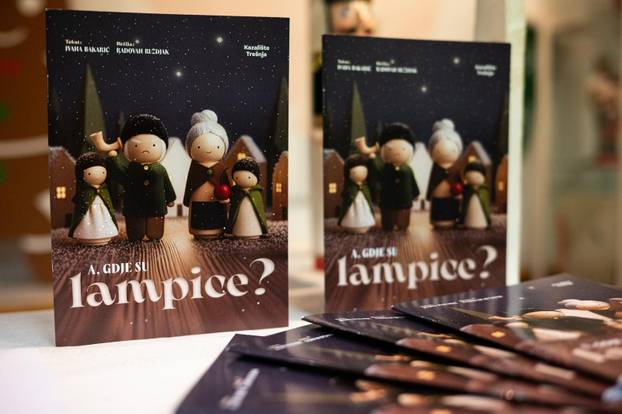 Zagreb: Svečana premijera Božićne predstave "A, gdje su lampice?" u kazalištu Trešnja