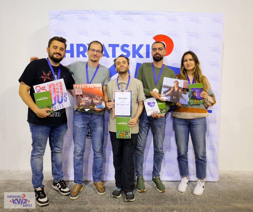 Ovo je najbolja kviz ekipa u Hrvatskoj! Natjecali se i 'lovci' iz Potjere, ali nisu pobijedili...