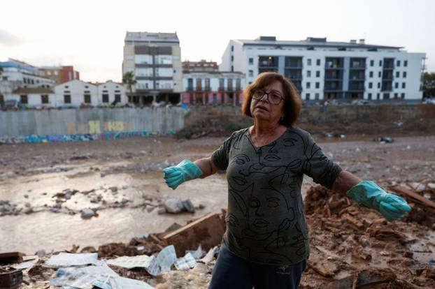Aftermath of floods in Spain