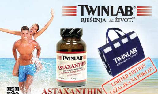 Twinlab Astaxanthin – prirodni antioksidans iz morskih algi