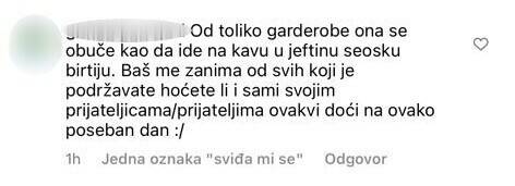 Badrić prozvali zbog ležernog izdanja na svadbi prijateljice: 'Od toliko robe ona to obuče'