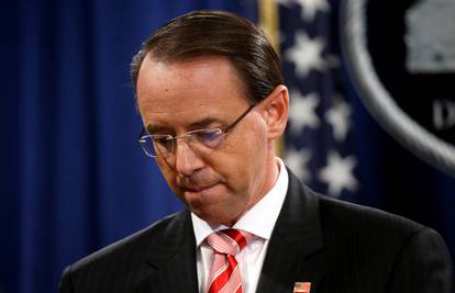 Istraživao Ruse i Trumpa: Rod Rosenstein nije dao ostavku