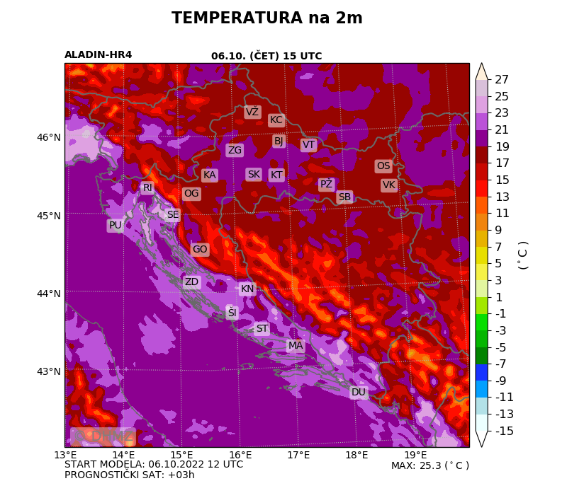 Zbog jake bure u dvije regije u petak na snazi žuti meteoalarm