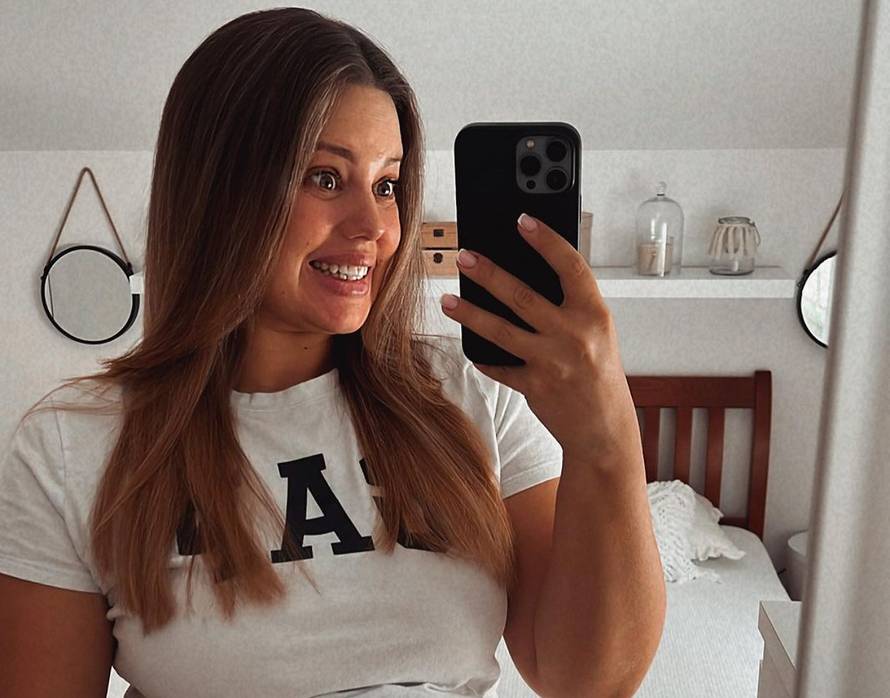 Lucija Lugomer saznala koliko je kila dobila tijekom trudnoće: 'I  opsovala sam čak zbog šoka...'