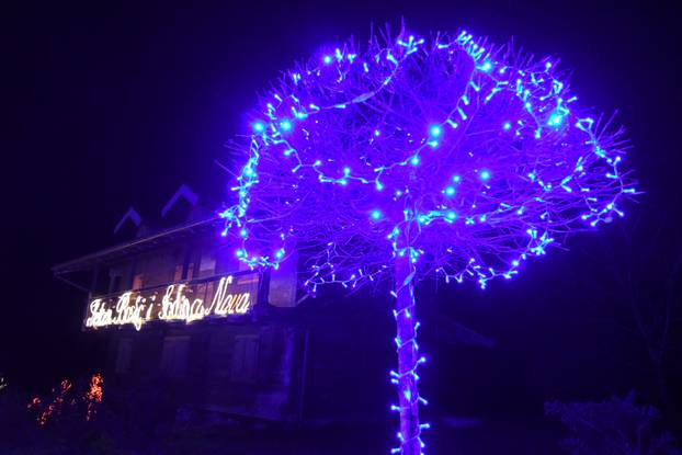 Grabovnica: Započela božićna čarolija svjetla obitelji Salaj