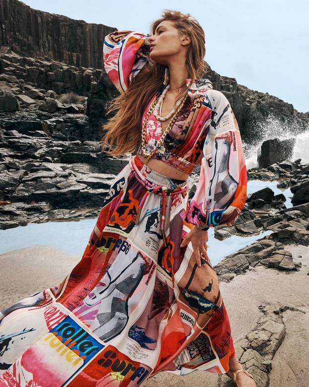 FOTO 'Trogirska Heidi Klum' na Poljudu: Voli Hajduk i brze aute, a zavidi joj i Victoria Beckham