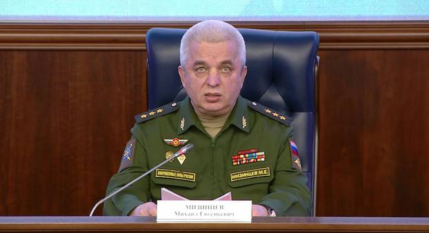 Russia Defence Ministry Briefing