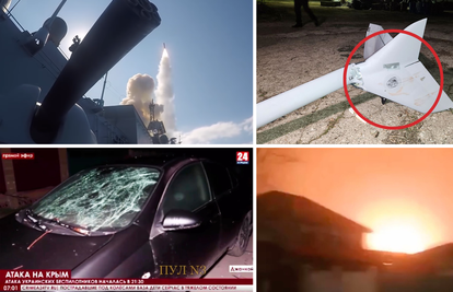 Ovo su rakete koje su uništene na Krimu? Ukrajinci se rugali Rusima naljepnicama na dronu