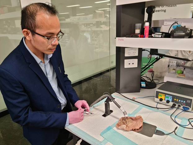 3D bioprinting inside the human body made possible by Australian engineers