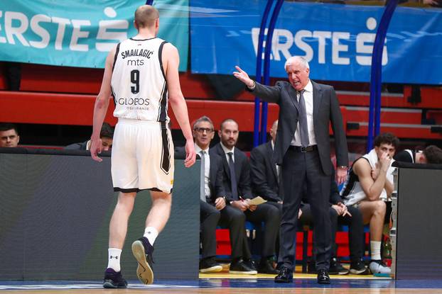 Zagreb: Košarkaška utakmica ABA lige između KK Cibona i KK Partizan