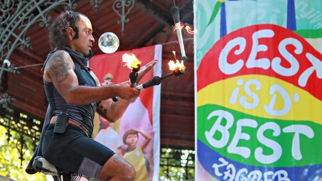 Zagreb: Mr. Copini oduševio okupljene na Zrinjevcu u sklopu festivala Cest is d’Bes