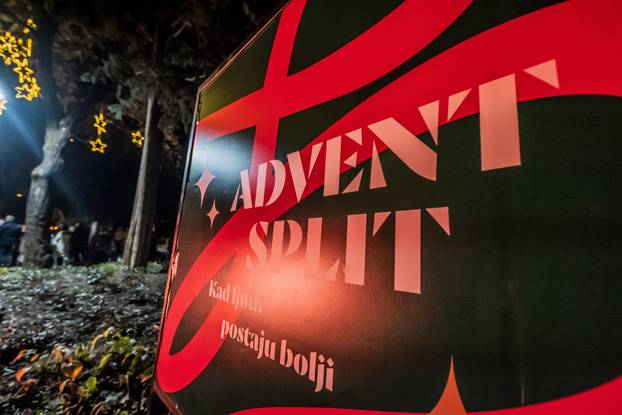 Split: Svečano otvorenje splitskog Adventa