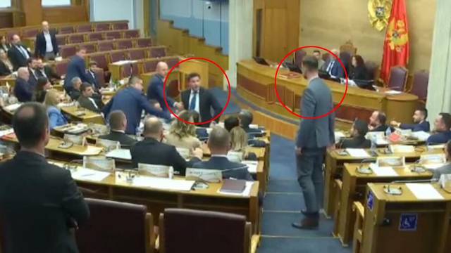 VIDEO Kaos u parlamentu Crne Gore. Među zastupnicima skoro letjele šake: 'Pamtit ćete me!'