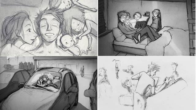 Ilustrira život sa suprugom - od pospanih jutra do pobačaja i novog života: 'Ona mi je sve'