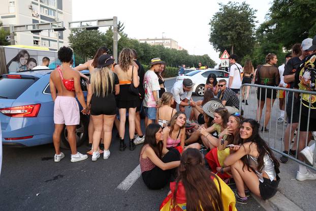 Split: Nakon završetka Ultre taksisti su imali pune ruke posla 