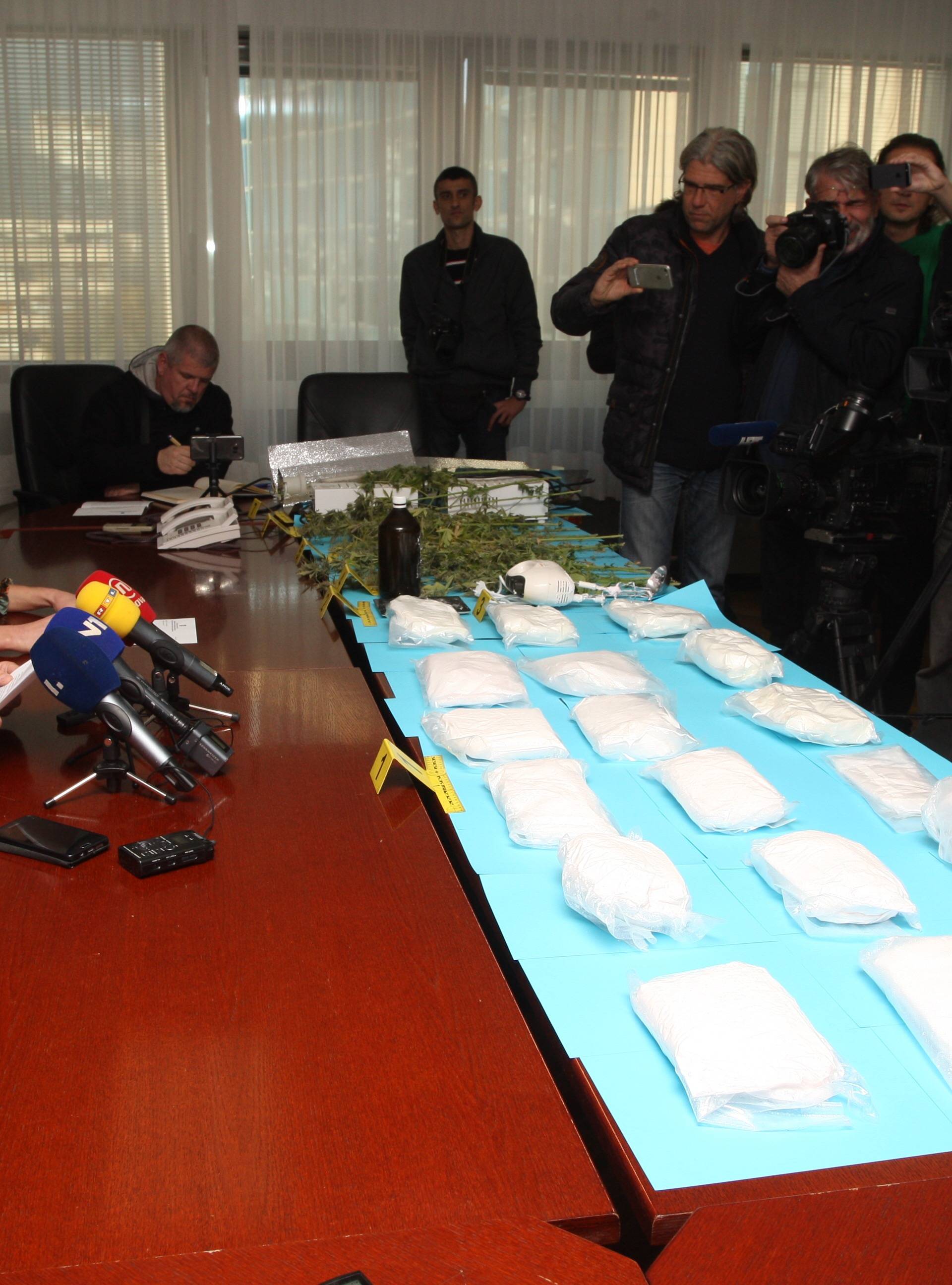 Rekordna zapljena amfetamina u Splitu: Pronašli su čak 18 kg