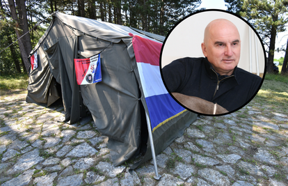 Veterana Ercega priveli u Srbu: 'Šatoraši su imali plinsku bocu'