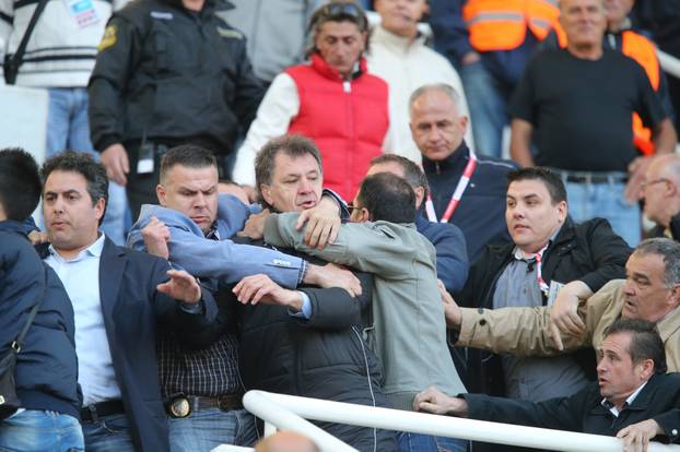 Split: Zdravko Mamić fizički se sukobio s Ivom Begom