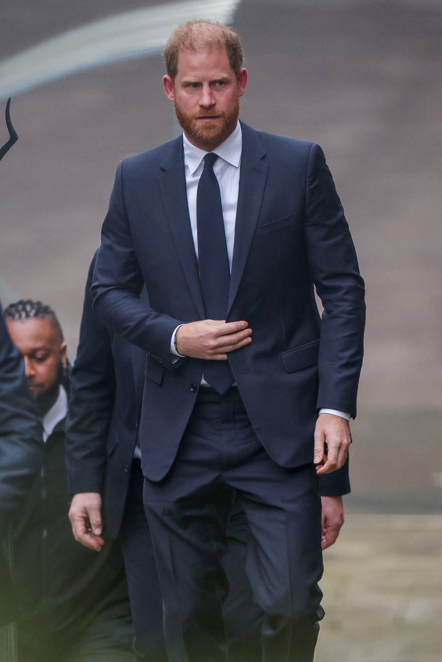 Trial in Britain's Prince Harry and others' phone-hacking lawsuit against Daily Mail, in London