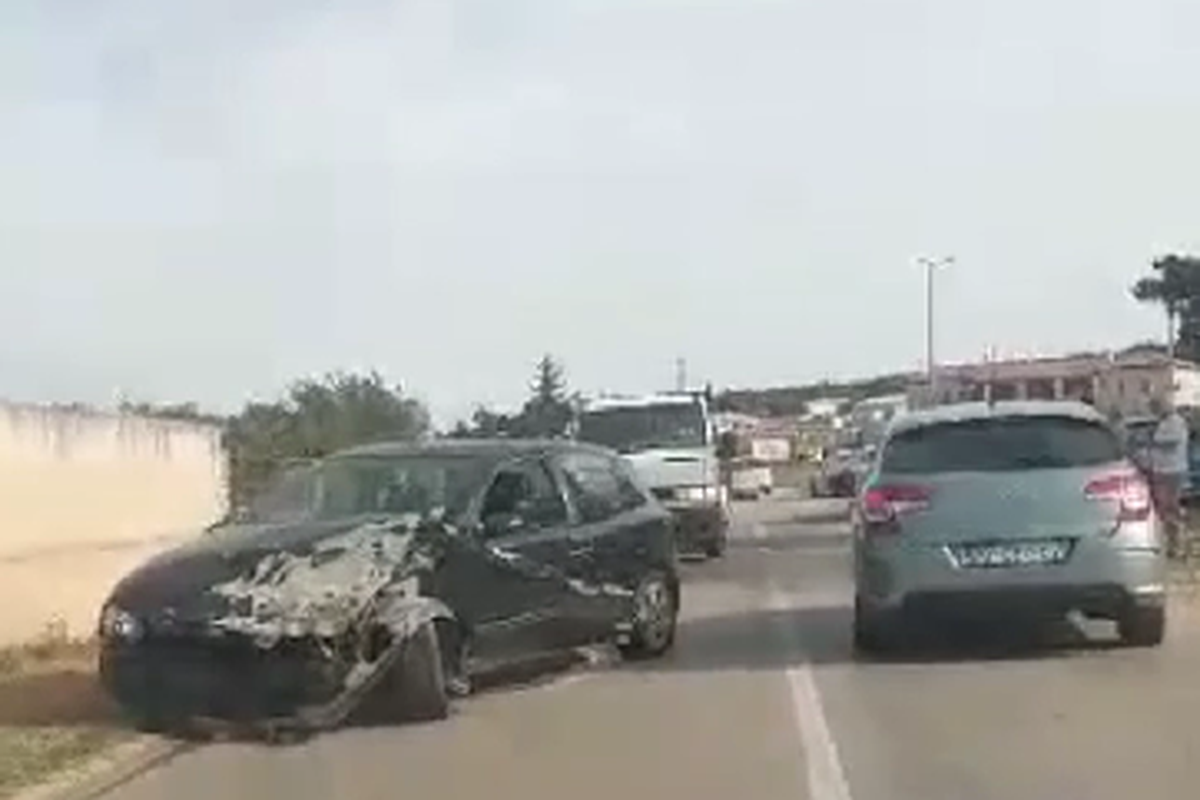 Prometna kod Zadra: Kamper se od udarca prevrnuo na bok