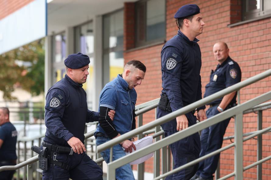 Velika Gorica: Privođenje Aleksandara Niševića na Županijski sud