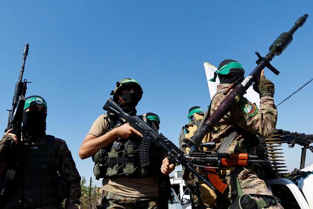 Hamas armed wing holds military parade in Gaza