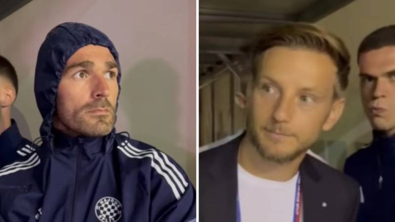 VIDEO Svi su pobjegli u tunel zbog oluje. Ovako su nevrijeme promatrali Livaja i Rakitić