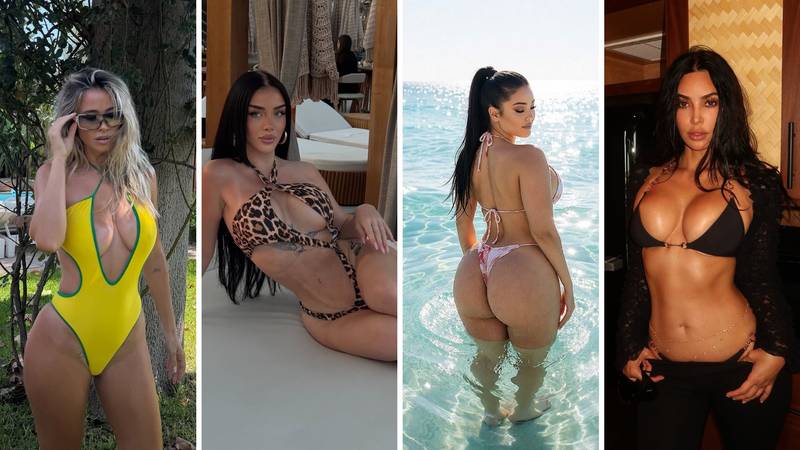 FOTO Diletta grudi istakla u badiću, Heidi svoje bez njega, a Claudia skoro ostala u toplesu