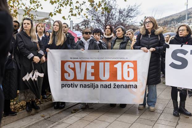 Zbog femicida u Mostaru održana je prosvjedna šetnja 