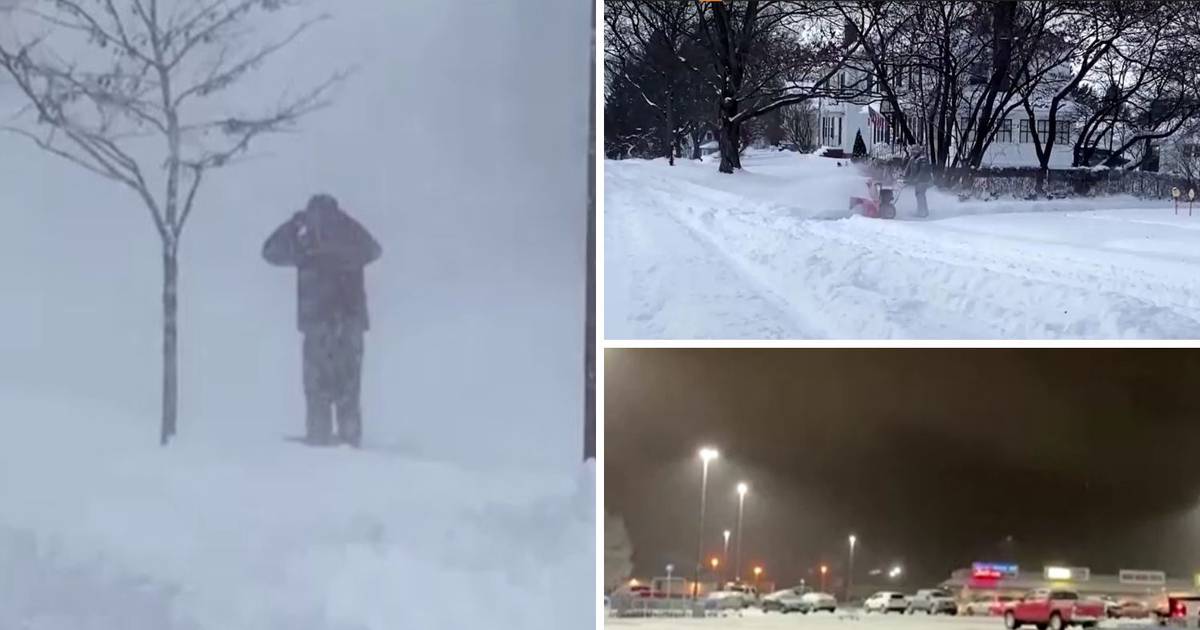 A powerful storm caused chaos in the USA: Thousands of flights were cancelled, 70 million. people under warnings