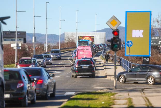 24sata Zagreb: Prometni kolaps u središtu Sesveta