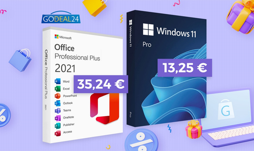 Radite pametnije uz doživotni Microsoft Office 2021 i Windows 11 već od 10€!