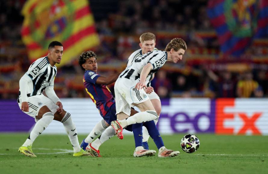 UEFA Champions League - Round of 16 - Second Leg - FC Barcelona v Newcastle United
