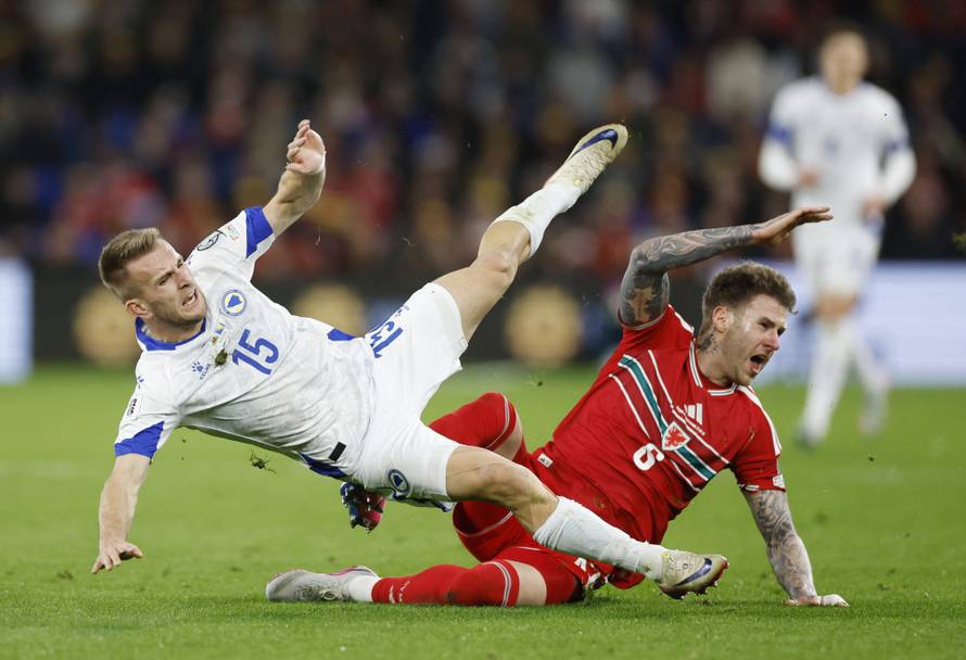 FIFA World Cup - UEFA Qualifiers - Semi Final - Wales v Bosnia and Herzegovina