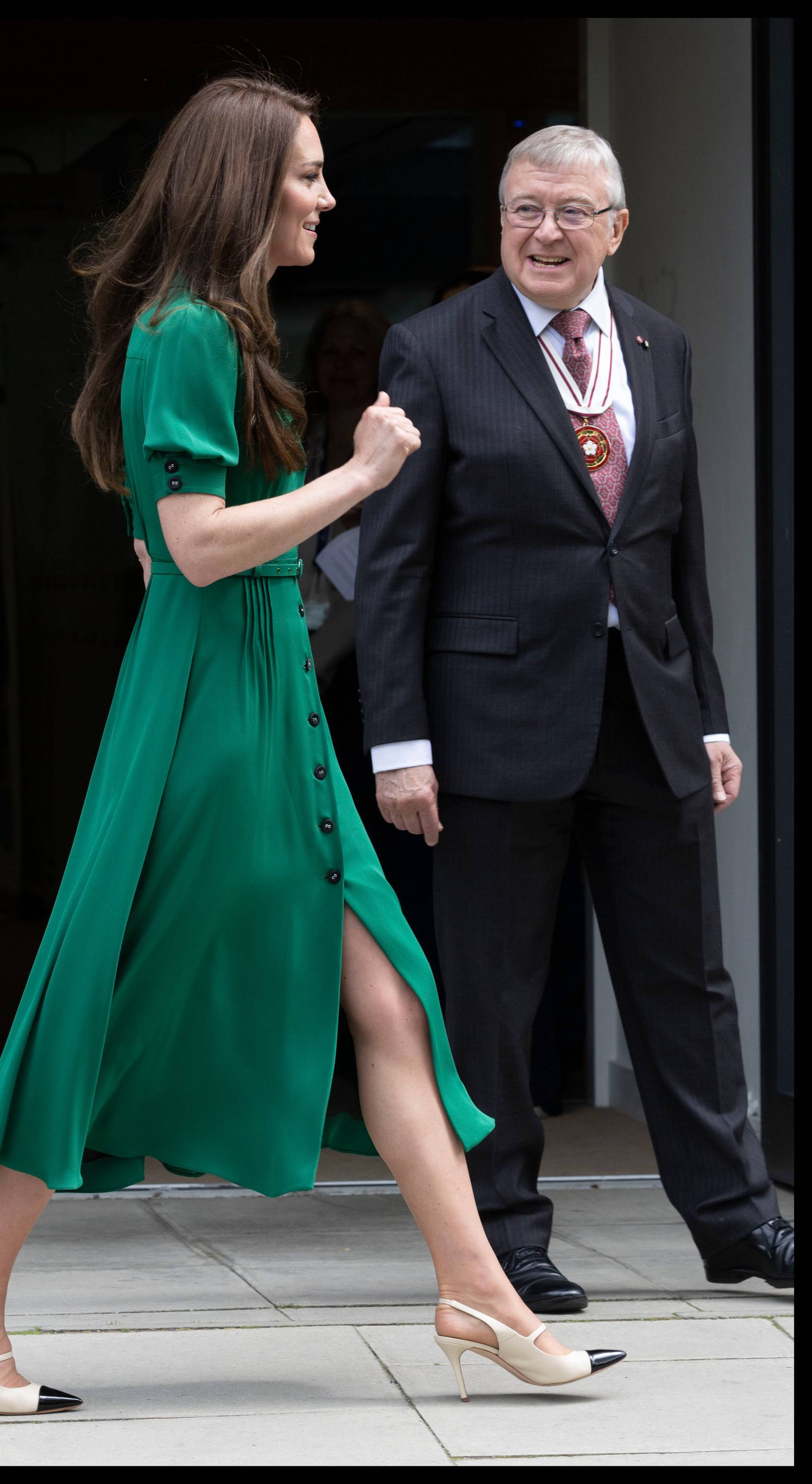 Kate Middleton at Anna Freud charity in London