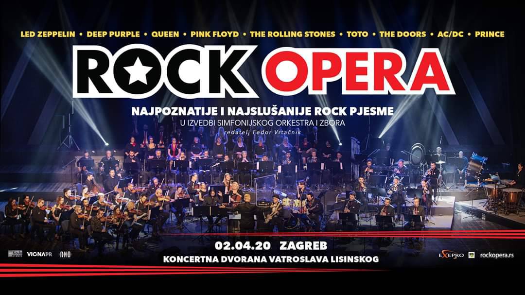 Rock spektakl: U Lisinskom će se izvesti legendarne pjesme...