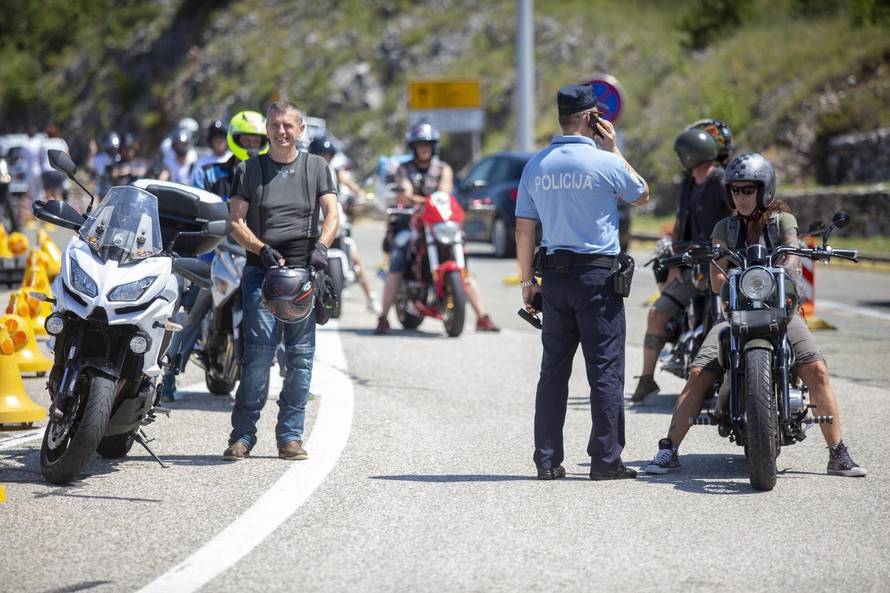 Motociklistima  stižu kazne do 7 tisuća kuna radi prosvjeda