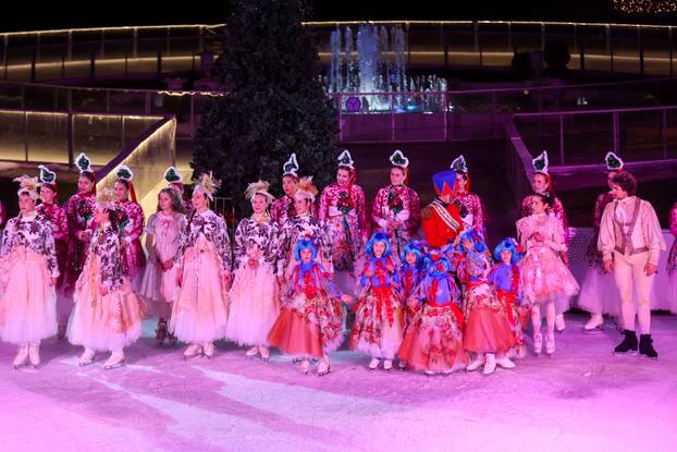 Svečano otvorenje Ledenog parka na Trgu kralja Tomislava uz predstavu Orašar