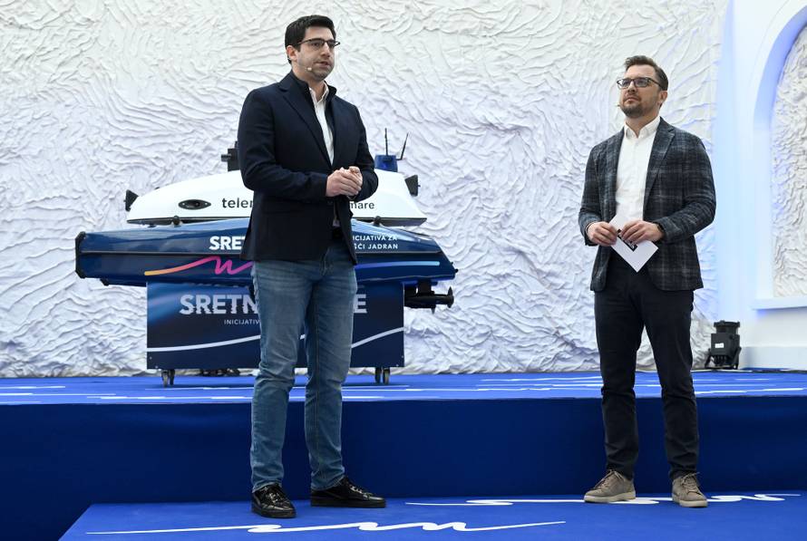 Zagreb: IRB, Telemach i DIH Innovamare predstavili plovilo koje će čistiti Jadransko more