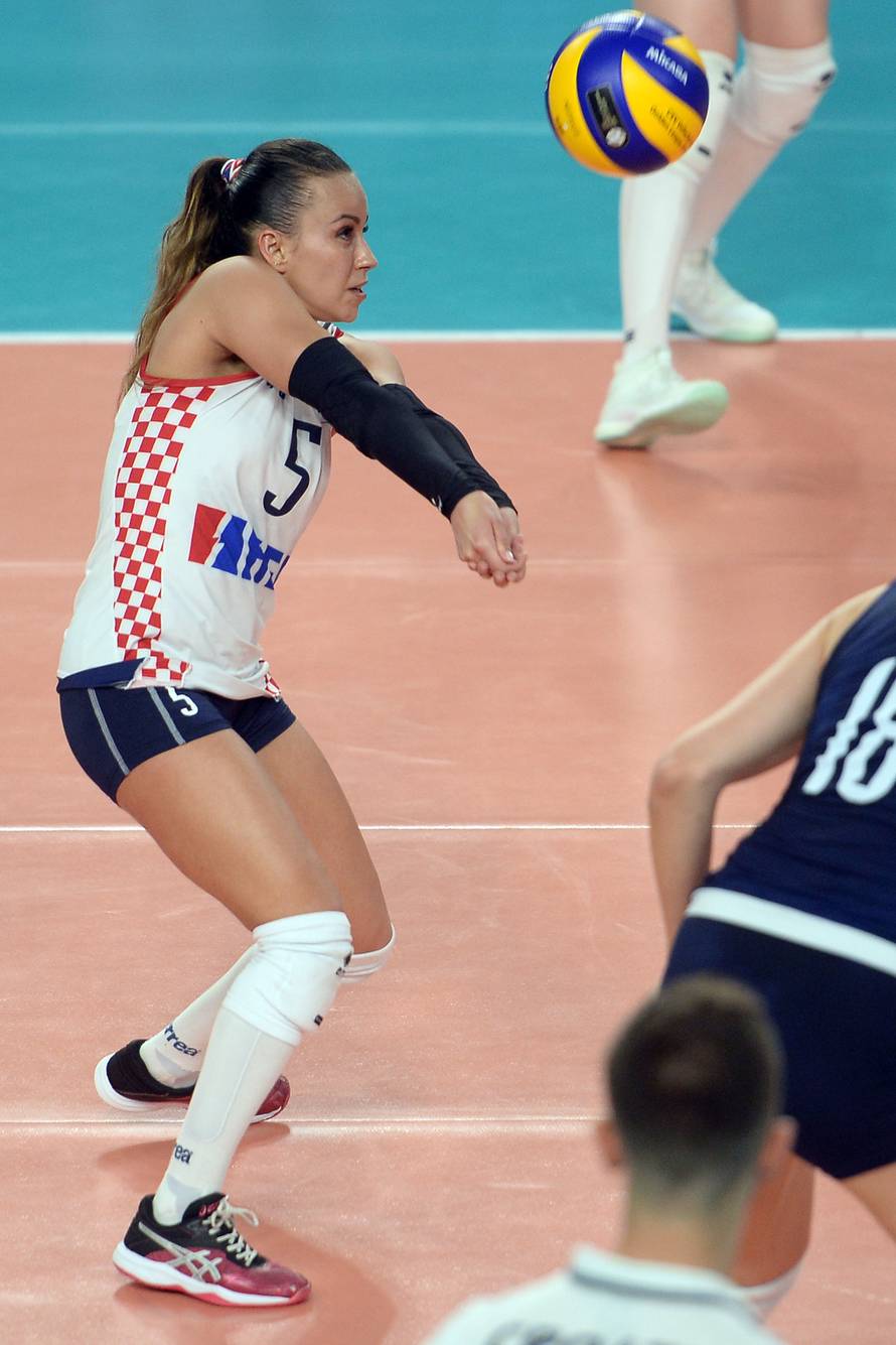 VaraÅ¾din: Final Four Zlatne lige za odbojkaÅ¡ice, utakmica Hrvatska - Å panjolska